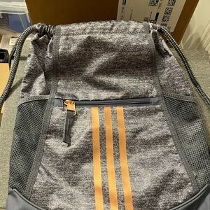 2/$25 NWOT drawstring sack workout travel bag